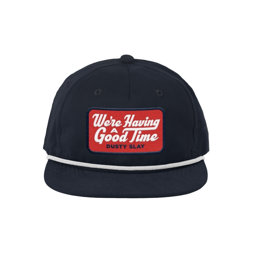 We're Having A Good Time Hat - Navy