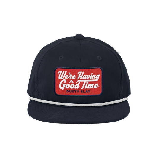 We're Having A Good Time Hat - Navy