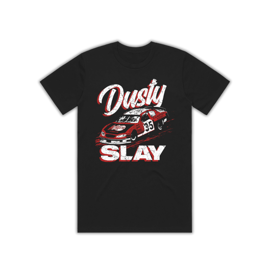 Dusty Slay Black Racing Tee