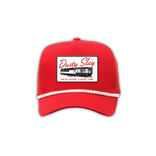 Mobile Home Trucker Hat - Red