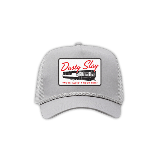Mobile Home Trucker Hat - Grey